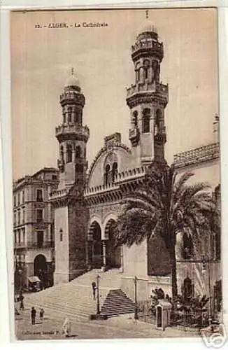 12695 Ak Alger Algerien La Cathedrale 1922