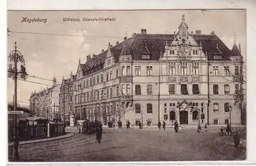 52705 Feldpost Ak Magdeburg Wilhelma Olvenstedterstrasse 1916