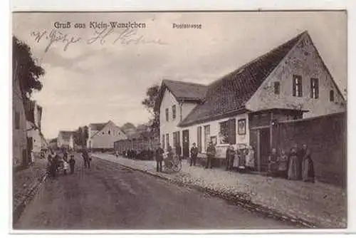 53945 Ak Gruß aus Klein Wanzleben Poststrasse 1906