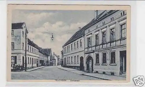 13113 Feldpost Ak Teuchern Zeitzerstrasse 1918