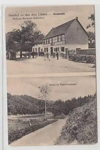 35247 Ak Annarode Gasthof u. Dippelsbachtal 1922