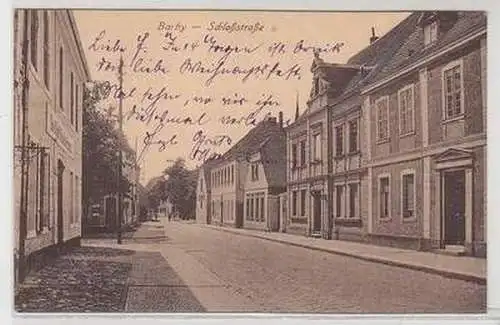 57168 Feldpost Ak Barby Schloßstrasse 1918