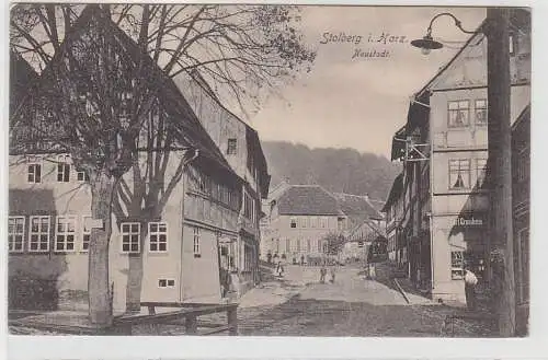 69178 Ak Stolberg im Harz Neustadt 1906