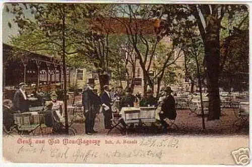 11318 Ak Gruß aus Bad Neu Ragoczy Gasthaus 1903