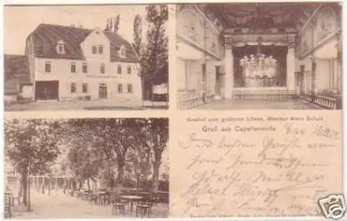 23398 Mehrbild Ak Gruß aus Capellenende Gasthof 1907