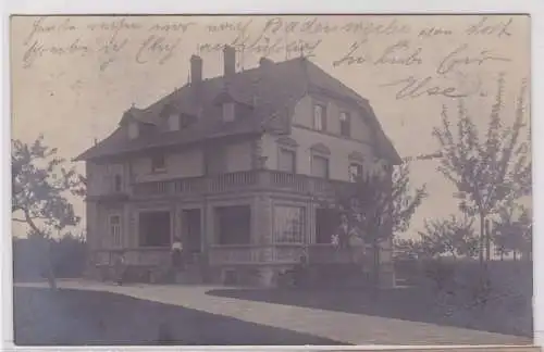 91701 Foto Ak Merseburg Wohnhaus 1910