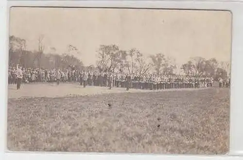 57218 Foto Ak Zeitz Aufmarsch Trommler 1925