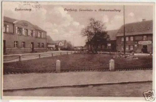 14440 Ak Zschornewitz Dorfplatz und Gasthof 1930