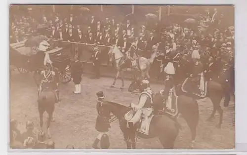 71477 Foto Ak Merseburg an der Saale Kaiserbesuch 1912