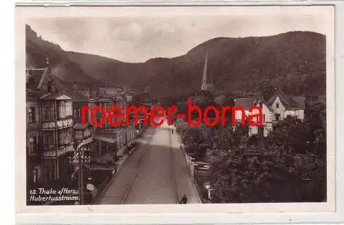 34718 Foto Ak Thale Harz Hubertusstrasse um 1920