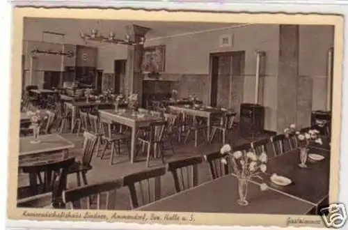 15899 Ak Ammendorf Kameradschaftshaus Lindner um 1940