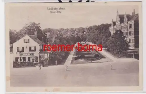 84999 Ak Aschersleben Burgplatz 1931