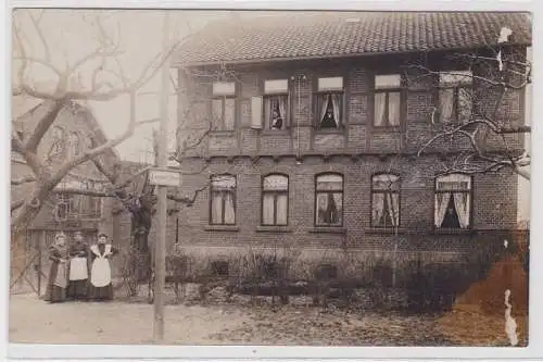 98737 Foto Ak Wohnhaus bei Magdeburg um 1910