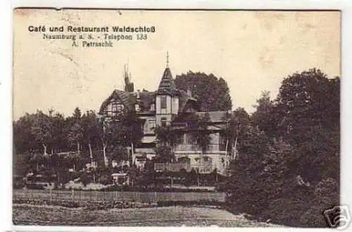 03641 Ak Naumburg Restaurant Waldschloß 1928