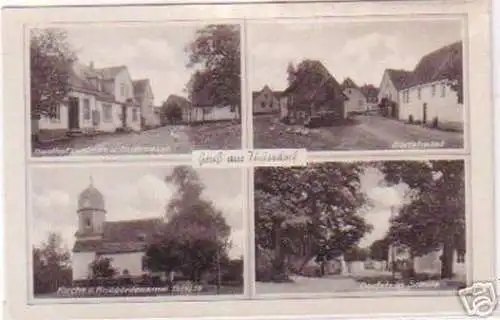 19079 Mehrbild Ak Gruß aus Thüssdorf Gasthof usw.um1940