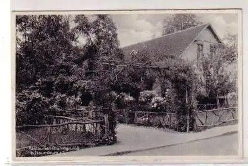 48648 Ak Restaurant Blütengrund bei Naumburg a.S. 1936