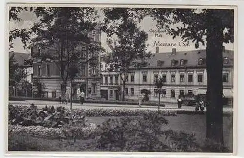 54942 Ak Meerane in Sachsen Georgenplatz 1940