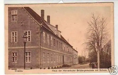 32416 Ak Gnadau Haus d. Herrenhuter Brüdergemeinde 1941