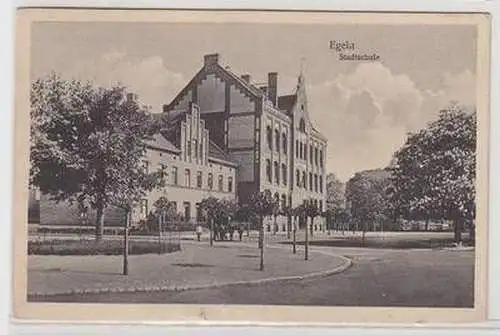 56148 Ak Egeln Stadtschule 1942