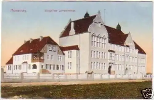 28285 Ak Merseburg königliches Lehrerseminar 1911