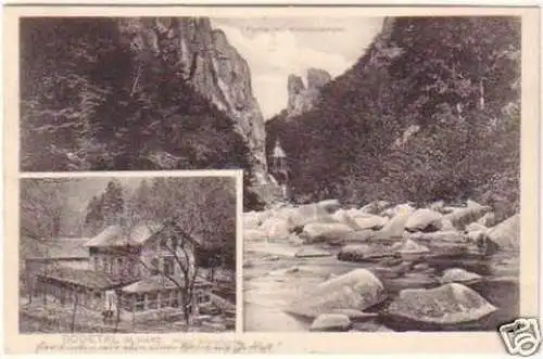 20210 Ak Bodetal im Harz Hotel Königsruhe 1906