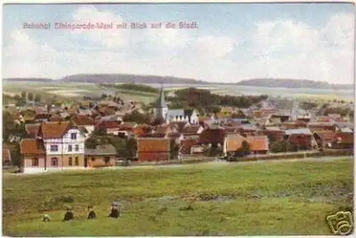 18441 Ak Bahnhof Elbingerode West mit Blick zur Stadt