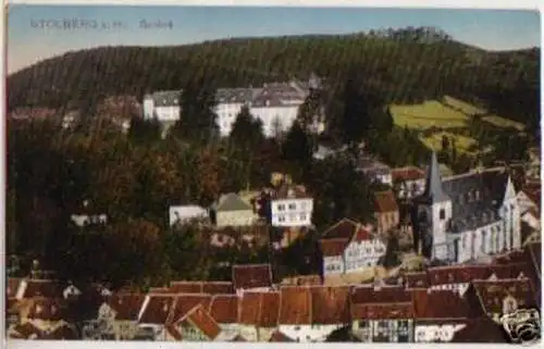 13380 Ak Stolberg am Harz Schloß 1916