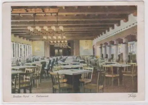 94815 Ak Brocken-Hotel Restaurant Innenansicht 1954