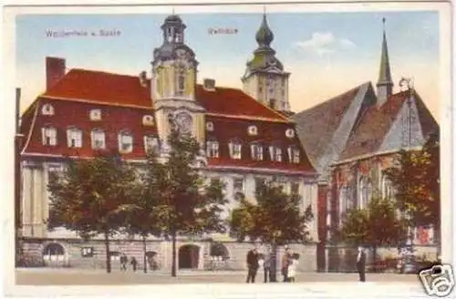 27622 Ak Weissenfels an der Saale Rathaus um 1930