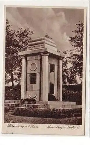 15835 Ak Derenburg am Harz neues Kriegerdenkmal 1937