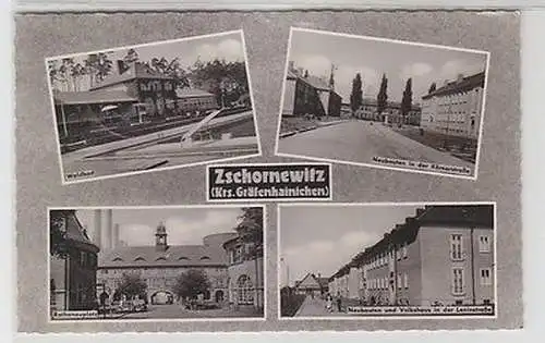 64336 Mehrbild Ak Zschornewitz (Kreis Gräfenhainichen) 1963