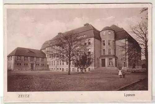 56777 Ak Zeitz Lyzeum 1919