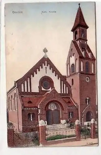 41753 Ak Genthin katholische Kirche um 1910