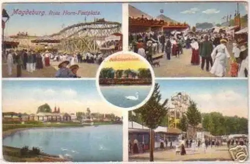 18398 Mehrbild Ak Rote Horn Festplatz 1912