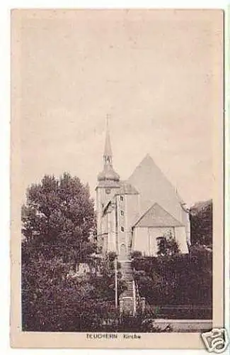 26049 Ak Teuchern Kirche 1920