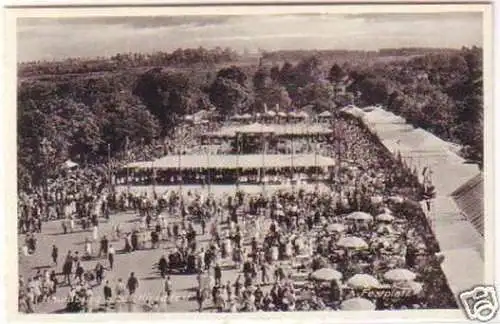 29045 Ak Naumburg Saale Kirschfest Festplatz um 1940