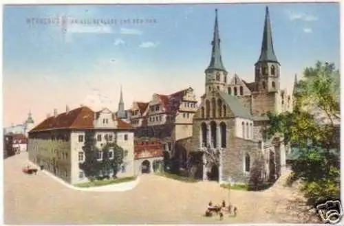 29160 Ak Merseburg am kgl. Schloss und dem Dom 1913