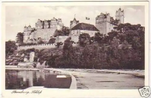 28185 Ak Bernburg Schloß um 1930