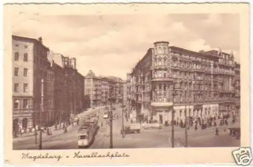 28576 Ak Magdeburg Hasselbachplatz 1955