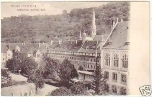 25284 Ak Schulpforta Fürstenhaus Alumnat Aula um 1910