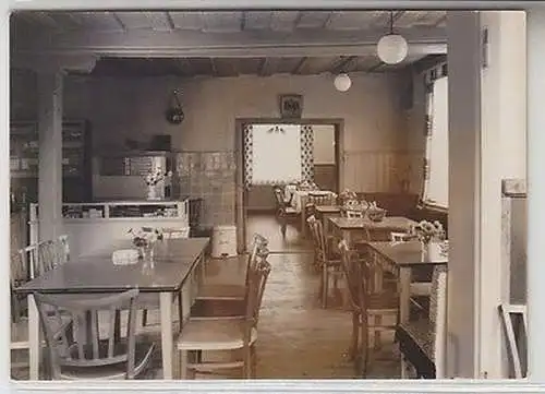 64565 Ak Döschnitz Thüringer Wald Gasthaus um 1960