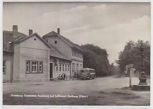 65556 Ak Forsthaus Gaststätte Auerberg bei Luftkurort Stolberg (Harz) 1966