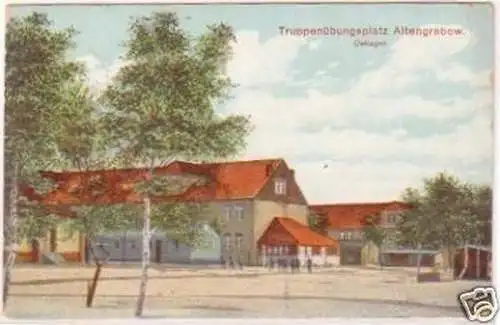 16048 Feldpost Ak Truppenübungsplatz Altengrabow 1915