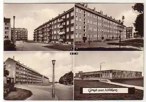 38375 Mehrbild Ak Gruß aus Köthen 1971