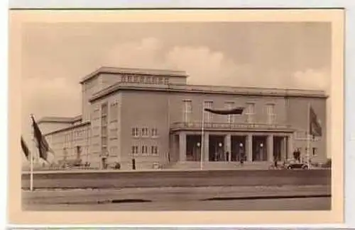 39752 Ak Bitterfeld Kulturpalast "Wilhelm Pieck" 1955