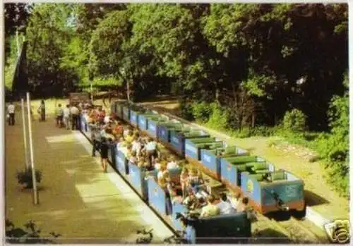 11889 Ak Halle Saale Pioniereisenbahn Peißnitz 1981