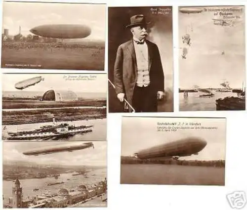 02193/6 Ak Luftschiff Zeppelin, Parseval um 1915