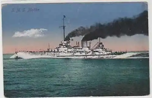 37705 Ak Kriegsschiff S.M.S. Moltke um 1915