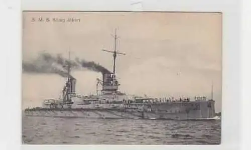 28505 Ak Kriegsschiff S.M.S. König Albert um 1915