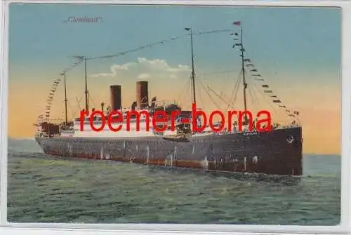 79779 Ak Dampfer 'Cleveland' um 1910